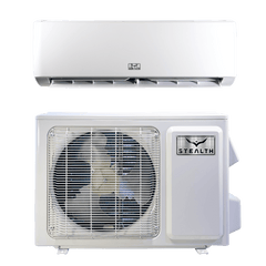 9,000 BTU 23 SEER Stealth Emerald Single Zone Wall Mount Mini Split System SC-09WGLD-HP230 / SC-09ZGLD-HP230