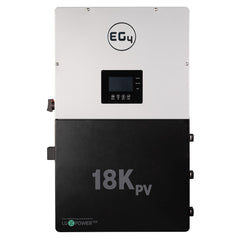 Complete Hybrid Solar Kit - 12,000W 120/240V Output + 15.36kWh EG4 Lithium Powerwall + 6,150 Watts of Solar PV [KIT-E0006]