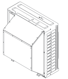 Daikin Single Fan Snow Hood/Hail Guard Kit - VRVQA-SH-SF