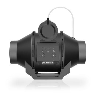 AC Infinity Automatic Booster Duct Fan, Inline Fan With Pressure Switch, 4-Inch - AC-BFP4  Mini Split Systems Direct