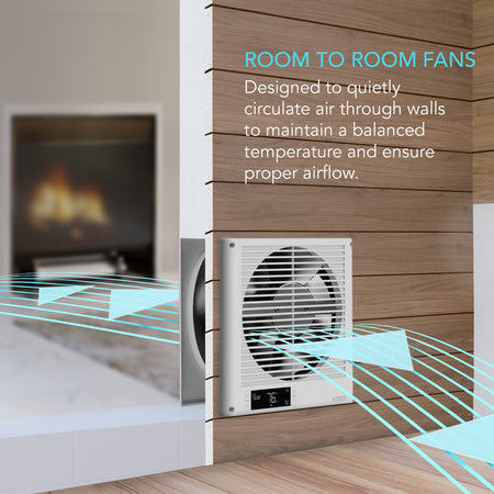 AC Infinity Room to Room Fan, Two-Way Airflow, Temperature Controller, 8-Inch - AC-TWT8  Mini Split Systems Direct