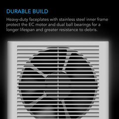 AC Infinity Room to Room Fan, Two-Way Airflow, Temperature Controller, 8-Inch - AC-TWT8  Mini Split Systems Direct