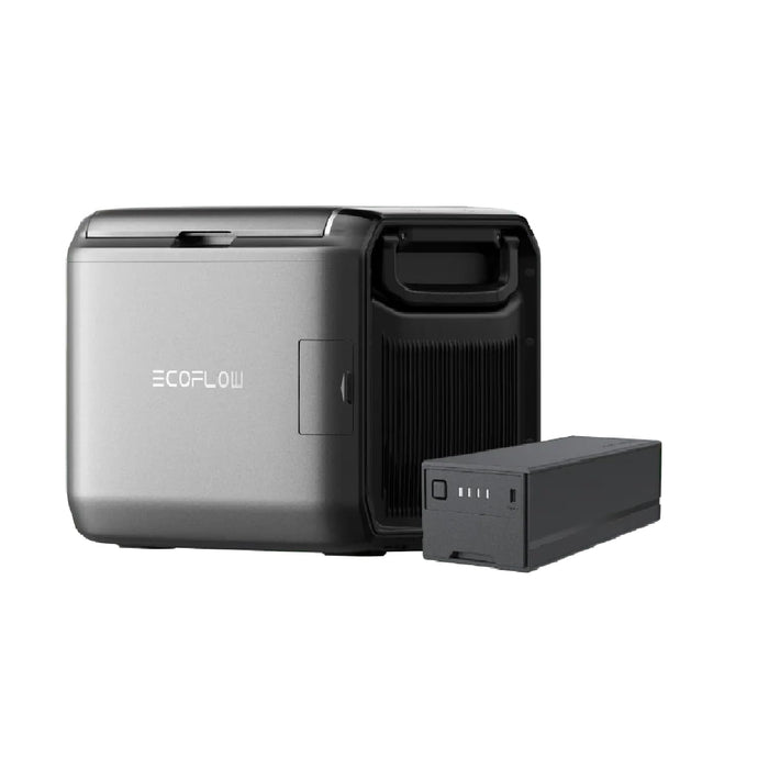 EF ECOFLOW GLACIER Classic 55L Portable Fridge Freezer with Battery, 39H Cooling Car Refrigerator, Battery Powered with App Control, 6 Charging Options, Fast&Quiet Electric Cooler for Camping, RV - B0FS6T2539-B0FS68S9V6  Mini Split Systems Direct