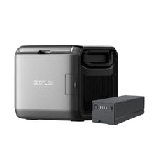 EF ECOFLOW GLACIER Classic 55L Portable Fridge Freezer with Battery, 39H Cooling Car Refrigerator, Battery Powered with App Control, 6 Charging Options, Fast&Quiet Electric Cooler for Camping, RV - B0FS6T2539-B0FS68S9V6  Mini Split Systems Direct