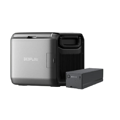 EF ECOFLOW GLACIER Classic 55L Portable Fridge Freezer with Battery, 39H Cooling Car Refrigerator, Battery Powered with App Control, 6 Charging Options, Fast&Quiet Electric Cooler for Camping, RV - B0FS6T2539-B0FS68S9V6  Mini Split Systems Direct