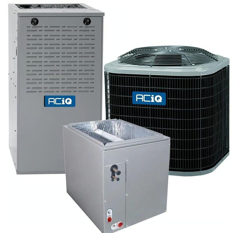 ACIQ 2 Ton 13.4 SEER2 80% 40,000 BTU Furnace & AC System - R454B Multi-Positional - R5A4S24AKANA / EAM5X24M17A / N80MSN0451412A  Mini Split Systems Direct