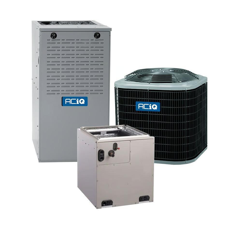 ACiQ 1.5 Ton 13.4 SEER2 80% 40,000 BTU Furnace & AC System - R454B Multi-Positional - R5A4S18AKANA / EVM5X25M17A / G80CTL0451712  Mini Split Systems Direct