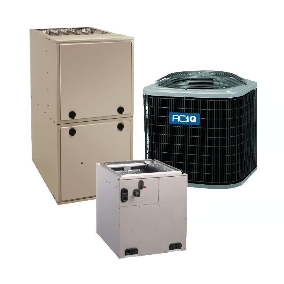 ACiQ 2 Ton 13.4 SEER2 92% 40,000 BTU Furnace & AC System - R454B Multi-Positional - R5A4S24AKANA / EVM5X24M17A / R92MSN0401412A  Mini Split Systems Direct