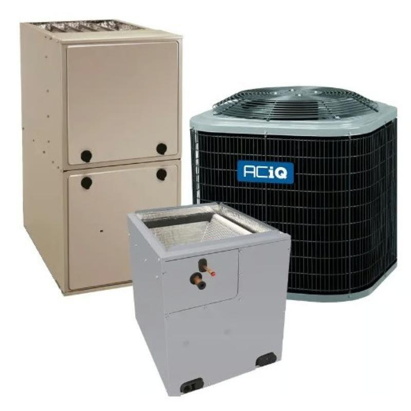 ACiQ 4 Ton 14.5 SEER2 92% 100,000 BTU Furnace & AC System - R454B Upflow / Downflow