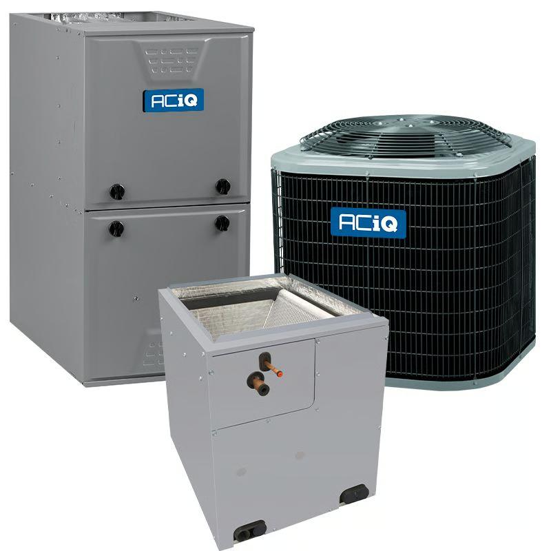 ACiQ 4 Ton 15 SEER2 96% 100,000 BTU Furnace & AC System - R454B Upflow / Downflow