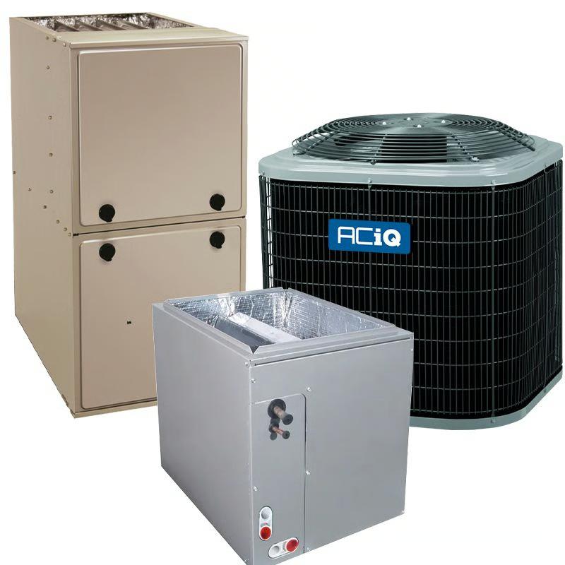 ACiQ 5 Ton 13.4 SEER2 92% 100,000 BTU Furnace & AC System - R454B Multi-Positional