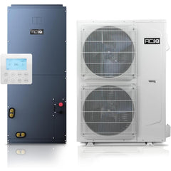 ACiQ Essentials 1.5 Ton 17 SEER2 High Efficiency Central Heat Pump Split System - R32 Inverter - Multi-Positional - ACIQ-18-HP-E-32 / ACIQ-18-AH-E-32  Mini Split Systems Direct