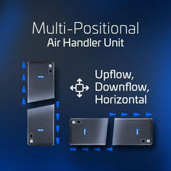 ACiQ Extreme+ Series 1.5 Ton 19 SEER High Efficiency Heat Pump Split System - R454B Inverter - Multi-Positional - ACiQ-18-HPD / ACiQ-18-PAH  Mini Split Systems Direct
