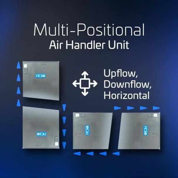 ACiQ Extreme Series 4 Ton 16.5 SEER High Efficiency Heat Pump Split System - R454B Inverter - Multi-Positional - ACiQ-48-HPD / ACiQ-48-AHD  Mini Split Systems Direct