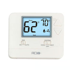 ACiQ Single-Stage Dual Powered Non-Programmable Thermostat