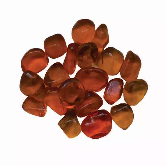 Amantii / Sierra Flame Fire Glass Media – “Orange” Small Bead – AMSF-GLASS-10