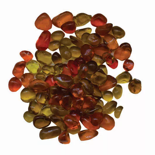 Amantii / Sierra Flame Fire Glass Media – “SunTea” Small Bead – AMSF-GLASS-11