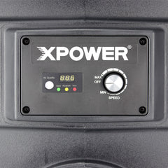 XPOWER AP-1500U DC Brushless Motor 700CFM 4-Stage Commercial UV-C light & HEPA Air Filtration System with PM2.5 Sensor