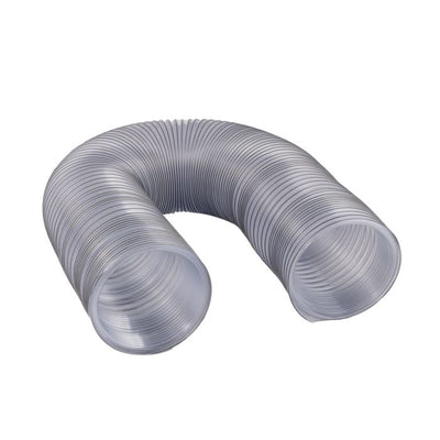 Abatement Technologies® H2030-10 Clear heavy-duty PVC flex duct, wire reinforced, 10” dia. x 25’ - H2030-10  Mini Split Systems Direct