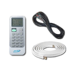 Air-Con Blizzard 12000 BTU 25 SEER Mini Split Air Conditioner 15ft Lineset & Wiring - ABZCI/EM4H4S12-ABZCI/EM4H4S125  Mini Split Systems Direct