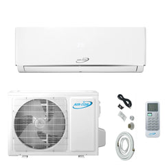 Air-Con Serene Series 12000 BTU 16 SEER Mini Split Air Conditioner 15ft Lineset & Wiring