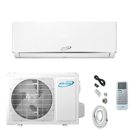Air-Con Serene Series 12000 BTU 16 SEER Mini Split Air Conditioner 15ft Lineset & Wiring - ASRCI/EM4H4S12-ASRCI/EM4H4S13  Mini Split Systems Direct