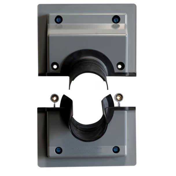 Airex Titan Outlet Retrofit 3/4" Wall Penetration & Line Set Gasket/Seal System (2-3/8" Sleeve Diameter) - TRS-575-G  Mini Split Systems Direct