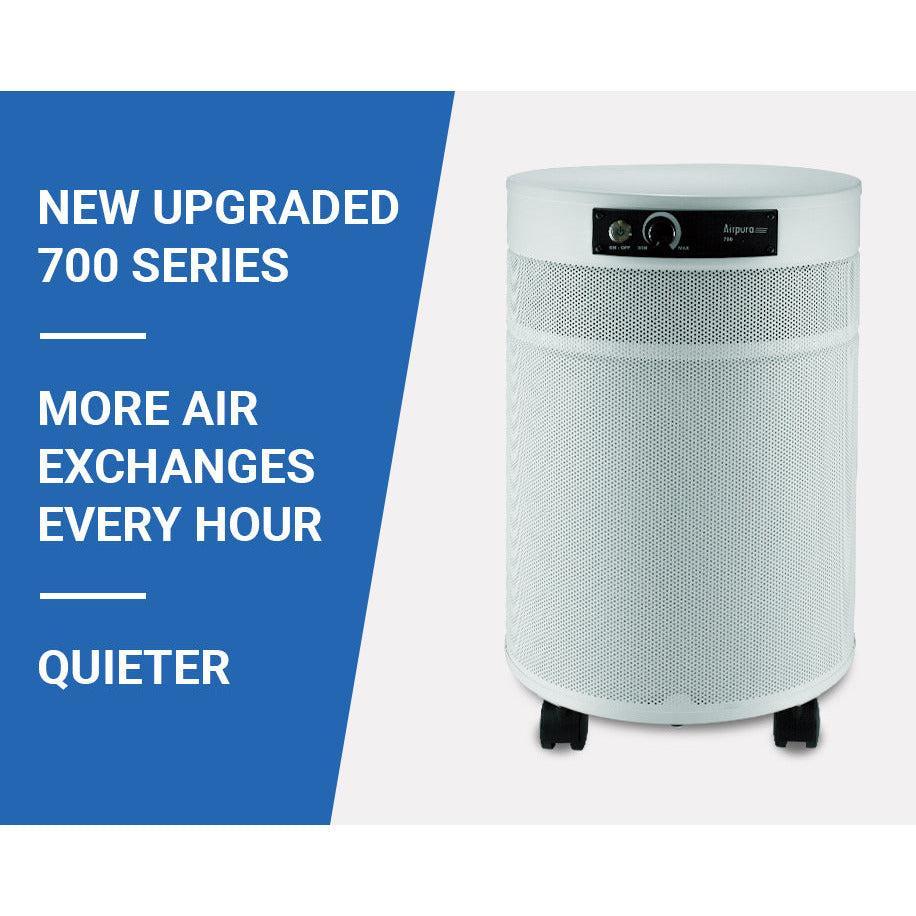 Airpura R700 - The Everyday Air Purifier - R700-White-R700-Black-R700-Cream  Mini Split Systems Direct