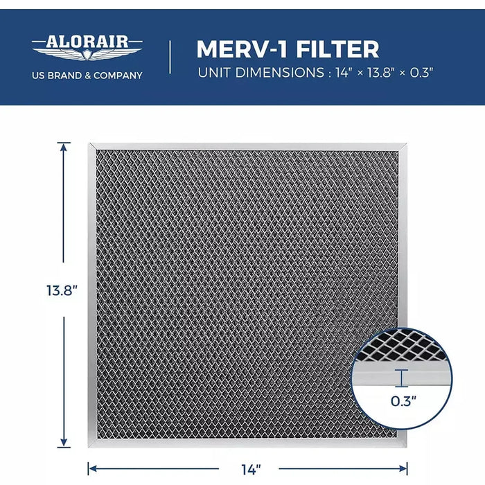 AlorAir 3-Pack MERV-1 Filter for Whole House Dehumidifier Sentinel HDi100, HDi120 - AA-HDI-FILTER3  Mini Split Systems Direct