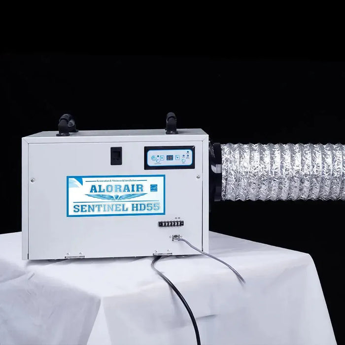 AlorAir Aluminum Foil Outlet Duct With a Diameter of 6 Inches and 11.5 Feet Long for HD55/HD90/HDi90 - HD90-OD-HDi90-OD-HD55-OD  Mini Split Systems Direct