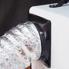 AlorAir Aluminum Foil Outlet Duct With a Diameter of 6 Inches and 11.5 Feet Long for HD55/HD90/HDi90 - HD90-OD-HDi90-OD-HD55-OD  Mini Split Systems Direct