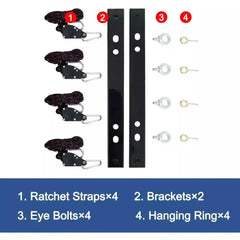 AlorAir Hanging Kits for Crawl Space & Basement Dehumidifiers - AA-HANG-KIT  Mini Split Systems Direct