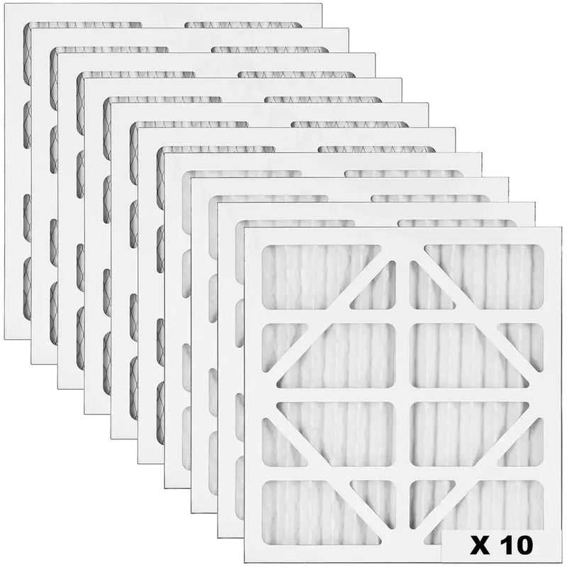 AlorAir MERV-10 Filter Replacement Set for PureAiro HEPA Pro/Max Air Scrubber (pack of 10)