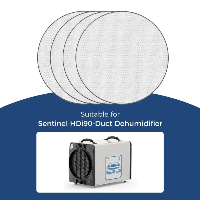 AlorAir MERV-8 Filter for Dehumidifiers Duct-able HDi90 (pack of 2) - HDi90-D-FILTER  Mini Split Systems Direct