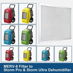AlorAir MERV-8 Filter for Storm Pro 85 Pint and Storm Ultra 90 Pint (pack of 3)