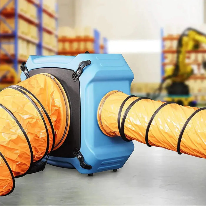 AlorAir PVC Flexible Duct Hose 8 Inches for CleanShield HEPA 550 Air Scrubber 16.4 Feet - AA-PVC-H550  Mini Split Systems Direct