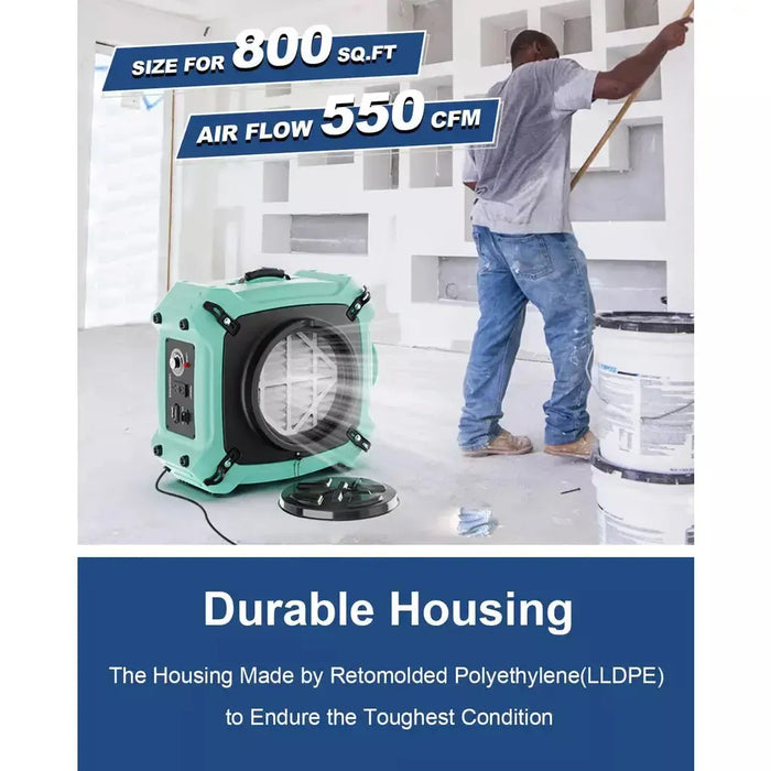 AlorAir PureAiro HEPA Max 770 industrial Air Scrubber X002STPS0J - X002STPS0J  Mini Split Systems Direct
