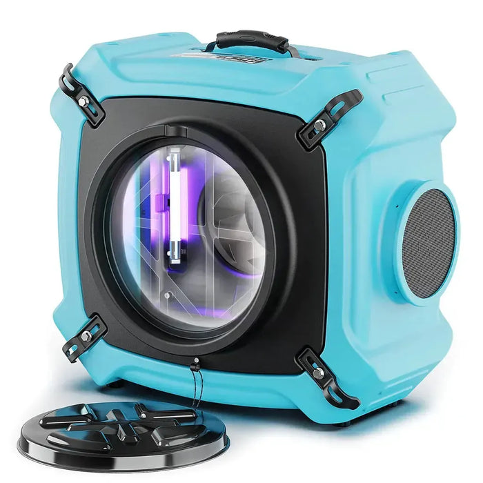 AlorAir PureAiro HEPA Max 870 Air Scrubber Stackable, Portable - HEPA-870-MAX  Mini Split Systems Direct
