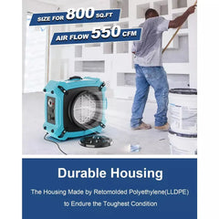 AlorAir PureAiro HEPA Max 870 Air Scrubber Stackable, Portable - HEPA-870-MAX  Mini Split Systems Direct