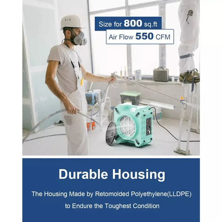 AlorAir PureAiro HEPA Pro 770 Industrial Air Scrubber X002STPW9V - X002STPW9V  Mini Split Systems Direct