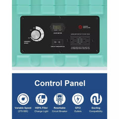 AlorAir PureAiro HEPA Pro 770 Industrial Air Scrubber X002STPW9V - X002STPW9V  Mini Split Systems Direct