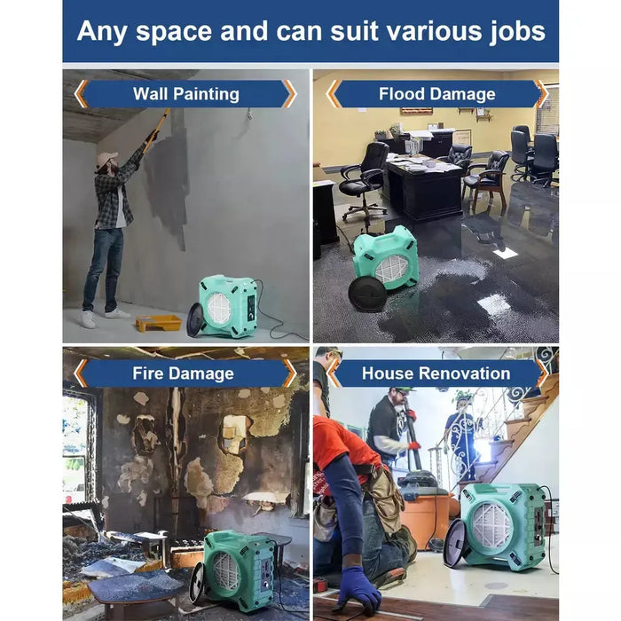 AlorAir PureAiro HEPA Pro 770 Industrial Air Scrubber X002STPW9V - X002STPW9V  Mini Split Systems Direct