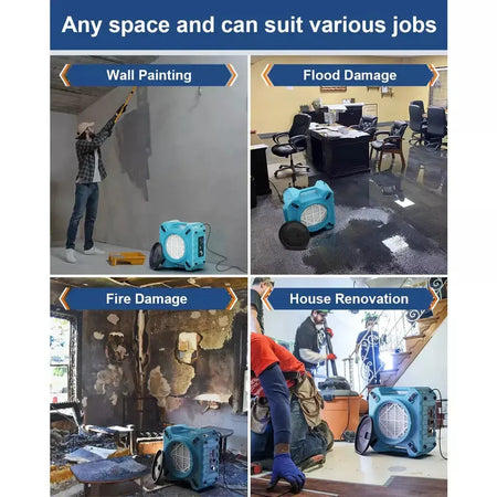 AlorAir PureAiro HEPA Pro 870 Air Scrubber UV-C Light - HEPA-Pro-870  Mini Split Systems Direct