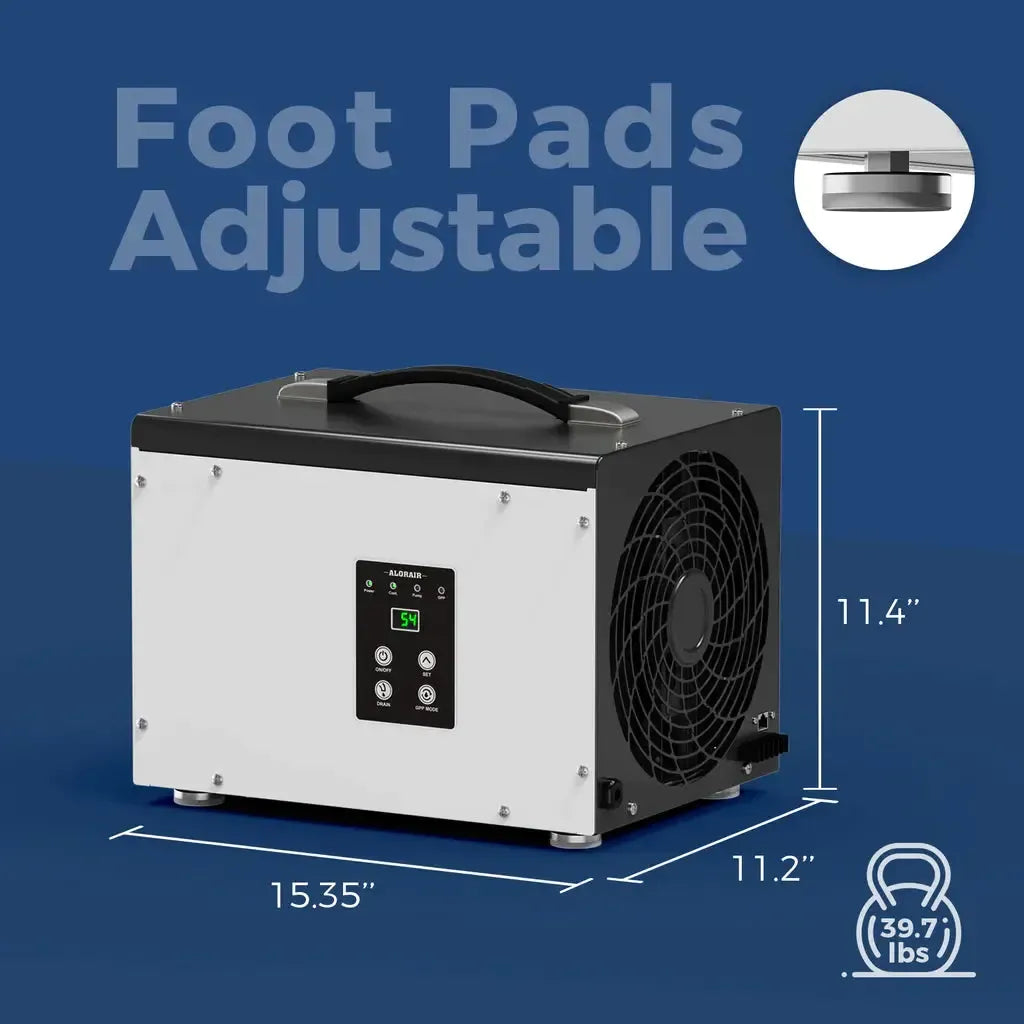 AlorAir Sentinel HD35P Energy Star 70 Pint Dehumidifier with Pump and Hose for Basements or Crawl Spaces