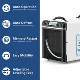 AlorAir Sentinel HD90 Energy Star Basement & Crawl Space Dehumidifier 90 Pints/Day - Sentinel HD90