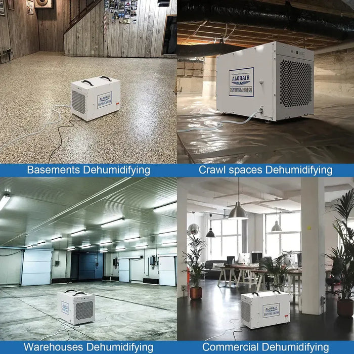AlorAir Sentinel HDi100 100 PPD Basement and Crawlspace Dehumidifier with Condensate Pump - Sentinel-HDi100  Mini Split Systems Direct