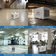 AlorAir Sentinel HDi100 100 PPD Basement and Crawlspace Dehumidifier with Condensate Pump - Sentinel-HDi100  Mini Split Systems Direct