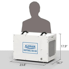 AlorAir Sentinel HDi120 LGR Dehumidifier with Pump - Sentinel-HDi120  Mini Split Systems Direct
