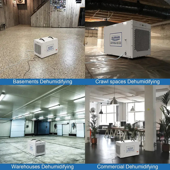 AlorAir Sentinel HDi120 LGR Dehumidifier with Pump - Sentinel-HDi120  Mini Split Systems Direct