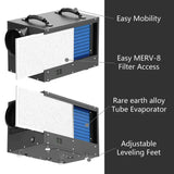 AlorAir Sentinel HDi65s Black Commercial Dehumidifiers Crawl Space Basement dehumidifier with Pump X003A6LVBJ